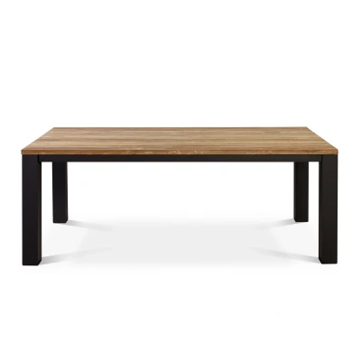 Afbeelding van SenS Line Tafel Boston Teak Alu Poten FSC Recycled 180cm