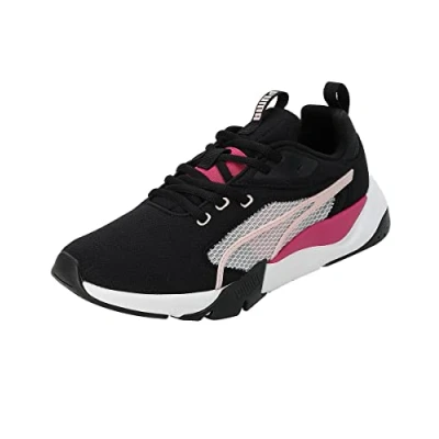 Afbeelding van Puma Zora Sneaker voor dames, Zwarte roos stof orchidee schaduw, 38 EU