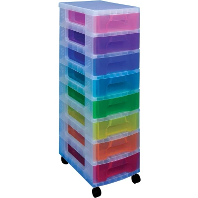 Afbeelding van Really Useful Box, ladekast, geassorteerde kleuren opbergdoos