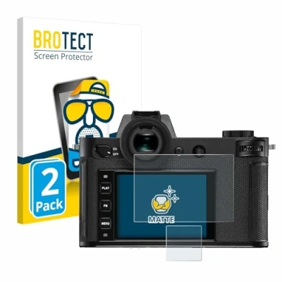 Afbeelding van BROTECT (2 Stuks) Antireflecterende Beschermfolie voor Leica SL2 S Anti Glare Screen Protector, Mat, Ontspiegelend