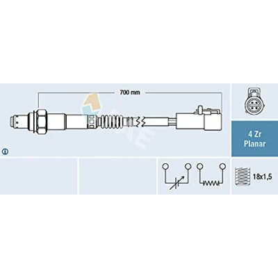 Afbeelding van Fae Lambda sonde 77615
