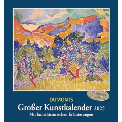 Afbeelding van DUMONTS Großer Kunstkalender 2025 Klassische Moderne, Impressionisten, Expressionisten Wandkalender Format 45 x 48 cm
