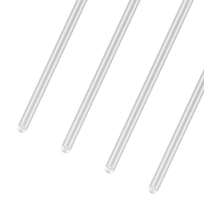 Afbeelding van LAVMHAB 6063 aluminium ronde staaf, 5 mm x 200 mm, solide schachten, staven, staaf voor doe het zelf knutselmodellen (4 stuks)