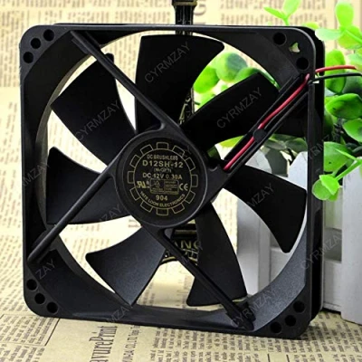 Afbeelding van Koelventilator voor YATE LOON YaLn Ventilator D12SH 12 12V 0.30A 2 Wire mute power 12025 12CM