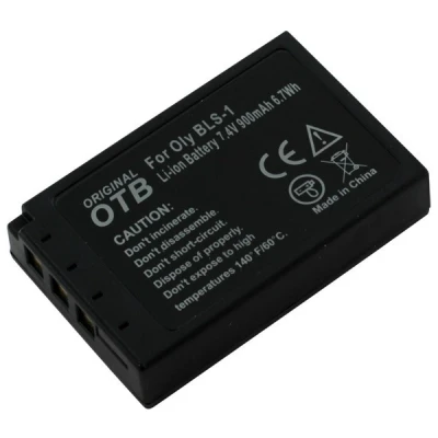 Afbeelding van Camera accu compatibel met Olympus BLS 1 en PS BLS1 / 900 mAh
