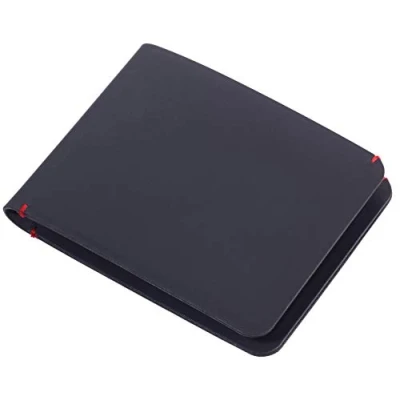 Afbeelding van Troika Slim Wallet portemonnee en creditcardhouder van kunstleer, afmetingen: 10,6 cm x 8,2 0,7 cm, WAL10/LE, blauw rood, rood blauw, Geldbeutel, Klassiek