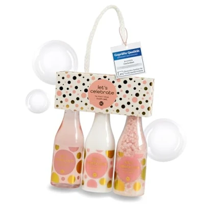 Afbeelding van cadeauset lets celebrate bad en body