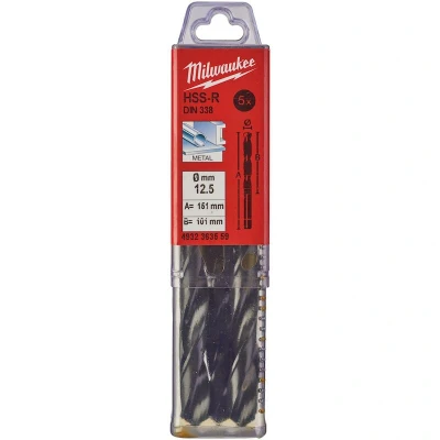 Afbeelding van Metaalboor Hss R 12,5 X 151 Mm (5 Stuks)