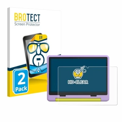 Afbeelding van BROTECT Screenprotector voor HotLight Hot1016 10&quot; Folie Beschermfolie transparant (2 Stuks)