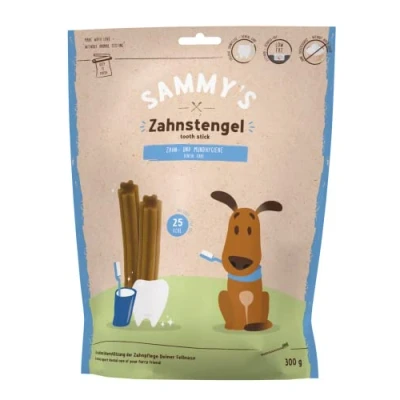 Afbeelding van Sammy&#039;s Tandstengel, kauwreep, snack voor honden, actieve ondersteuning van tandverzorging, 1 x 300 g