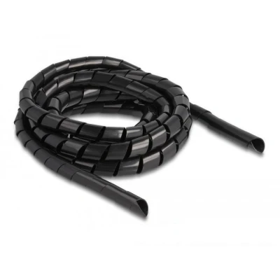 Afbeelding van Delock Spiralschlauch flexibel 2 m x 14 mm schwarz
