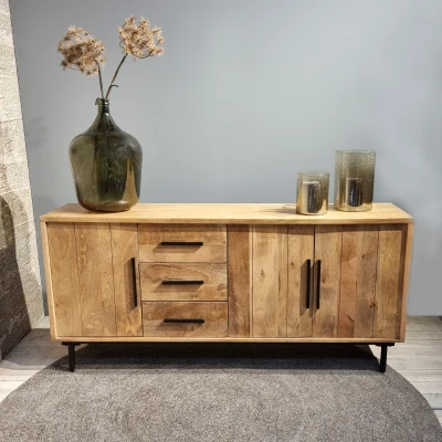 Afbeelding van Benoa Dressoir Jayden 3 deuren, lades 180cm