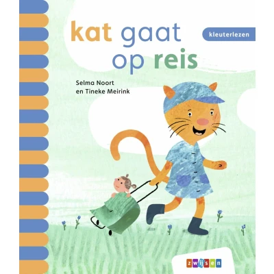 Afbeelding van Zwijsen Kleuterlezen Kat gaat op reis AVI start (3 5, 6 7 jaar)