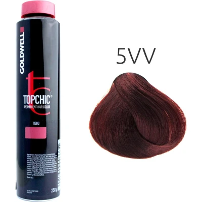 Afbeelding van Goldwell Topchic Hair Color bus 250 ml 5VVmax Intens Violet Lichtbruin