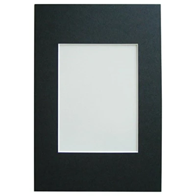 Afbeelding van walther design passe partouts zwart voor lijstmaat: 18 x 24 cm, beeldformaat: 13 cm Passepartouts PA825B