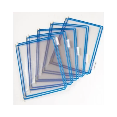Afbeelding van Tarifold Tas T display Blauw Wandstandaard