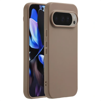 Afbeelding van iMoshion Kleur hoes, geschikt voor Google Pixel 10 Pro, bruin