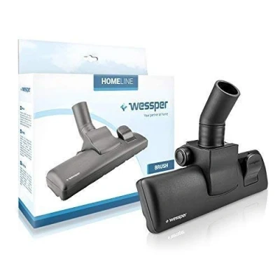 Afbeelding van Wessper vloerzuigmond 32 mm aansluiting voor stofzuiger Dirt Devil, Moulinex, Philips, Rowenta, AEG, Electrolux, Vax, Hoover, Samsung, LG, Bosch (ø32mm, met wielen)