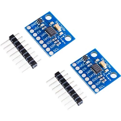 Afbeelding van 2pcs GY 291 ADXL345 3 Axis Digital Gravity Sensor Acceleration Module Tilt