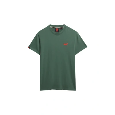 Afbeelding van Superdry Vintage LOGO Embroidered Tshirt print, Heren, Maat: XL, Laurel khaki