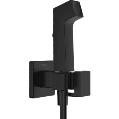 Afbeelding van hansgrohe Bidette handdouche 1jet E EcoSmart voor warm water, met douchehouder en doucheslang, 29233670