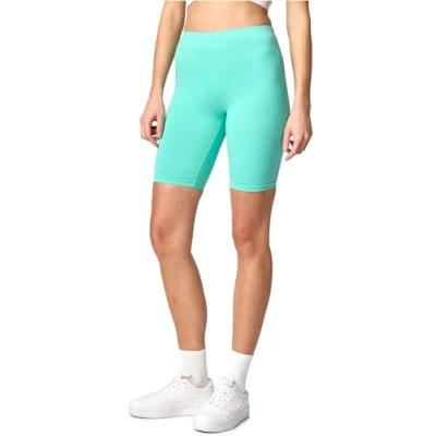 Afbeelding van Merry Style MS MS10 200 LE Dames Leggings Sport Vrijetijdsbroek Kort Katoen Sporbroek Yogabroek Mint L