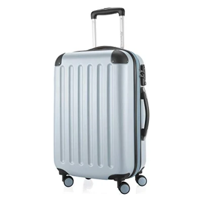Afbeelding van HAUPTSTADTKOFFER SPREE Koffer handbagage hard case trolley uitbreidbaar, TSA, 4 wielen, 55 cm, 42 liter, Zwembad blauw