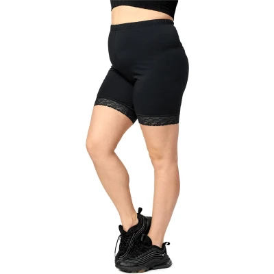 Afbeelding van Merry Style Leggings Grote Maten Dames Kort Katoen Zwart 5XL MS MS10 459 LE