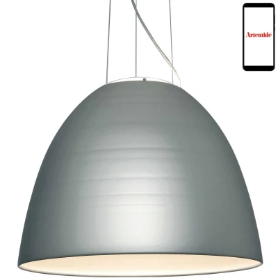 Afbeelding van Artemide Nur hanglamp Ø55 LED dimbaar via smartphone mat aluminium