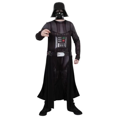 Afbeelding van Rubie&#039;s officiële Star Wars Obi Wan Kenobi serie Darth Vader kostuum, kostuum voor volwassenen, maat X Large Halloween