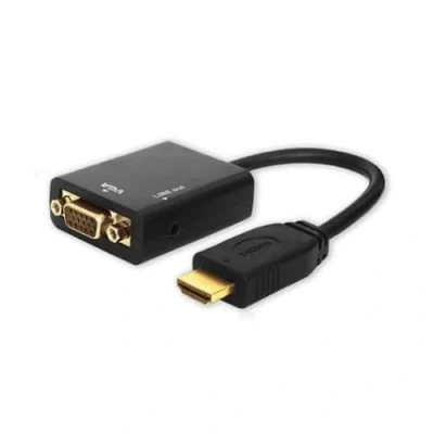 Afbeelding van Adapter HDMI naar VGA Savio CL 23 Zwart
