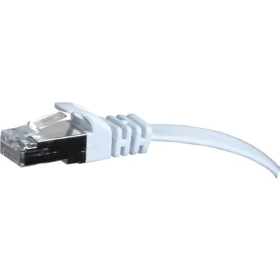 Afbeelding van Netwerkkabel RJ45 plat CAT 6 U/FTP SNG wit 2 m