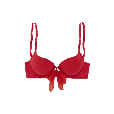 Afbeelding van Vivance Pushup BH, Dames, Maat: 70C, Rot