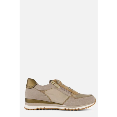 Afbeelding van Marco Tozzi sneakers taupe Dames Maat 37