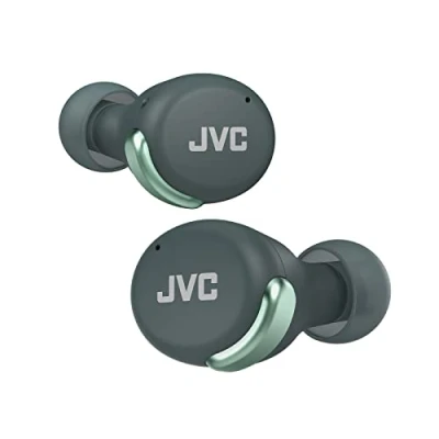 Afbeelding van JVC HA Z330T G Compacte True Wireless oordopjes, actieve ruisonderdrukking, laag gewicht, stijlvol design, BT 5.2, waterdicht (IPX4), 21 uur speeltijd, lage latency modus voor games, groen