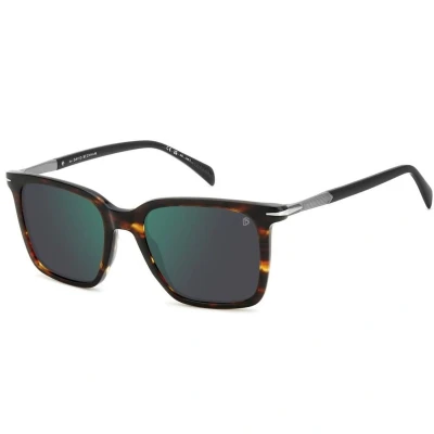 Afbeelding van DAVID BECKHAM Uomo DB 1130/S EX4/MT Occhiali da sole Acetato Havana Verde Squadrata Normale Specchiato