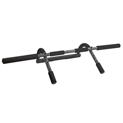 Afbeelding van Schildkröt Fitness Unisex multifunctionele deurrek voor volwassenen, 4 in 1, zwart grijs, 960149, eenheidsmaat