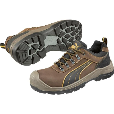 Afbeelding van Puma S3 werkschoenen hoog 43 bruin