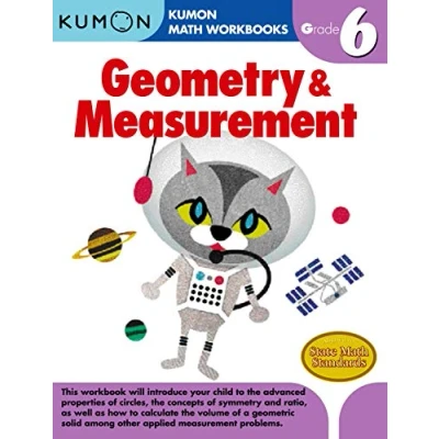 Afbeelding van Grade 6 Geometry &amp; Measurement (Kumon Math Workbooks)