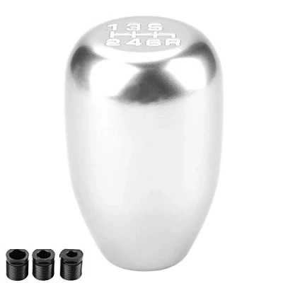 Afbeelding van Fydun Manopola Pomello Cambio Auto 6 Marce Leva Universal (Argento)