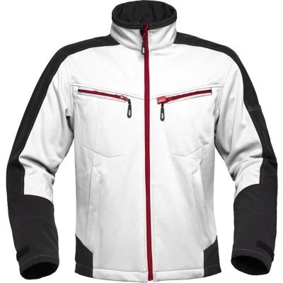 Afbeelding van HAVEP Attitude Softshell Jas Wit/Charcoal Grijs Maat XL