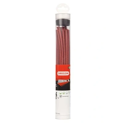 Afbeelding van Oregon 525244 Techni Blade Gekartelde maaidraad, op maat gesneden, rood, 7 mm, 26 cm, 155 stuks