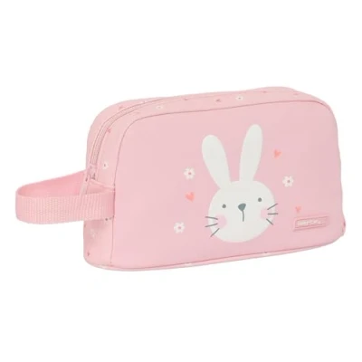 Afbeelding van Safta PREESCOLAR BUNNY Geïsoleerde ontbijthouder van recyclebare stof, kwaliteit en maximale duurzaamheid, lunchhouder, 21,5 x 6,5 12 cm, kleur roze, Estándar, casual,