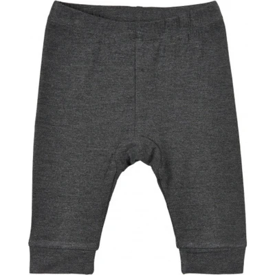 Afbeelding van Minymo Legging Bamboo Junior Viscose Donkergrijs Maat 68