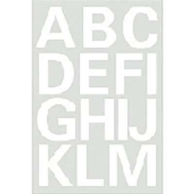 Afbeelding van Etiket HERMA 4169 25mm letters a Z wit Blister 2 vel 10 stuks