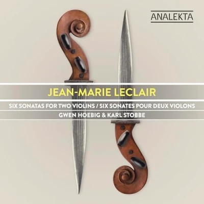 Afbeelding van Hoebig Stobbe Six Sonatas For Two Violins / Sonates Pour Deu (CD)