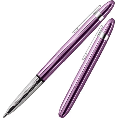 Afbeelding van Fisher Space Pen Bullet Paars met Chroomkleurige Clip