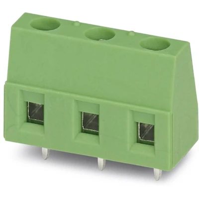 Afbeelding van Phoenix Contact 1717732 Klemschroefblok 1.50 mm² Aantal polen 3 Groen 250 stuk(s)