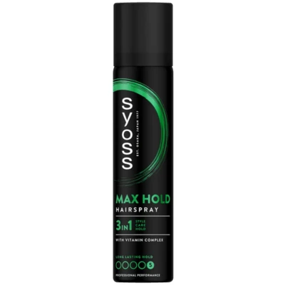 Afbeelding van Syoss Max Hold Haarspray 75 ml