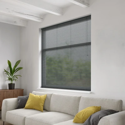 Afbeelding van Aluminium jaloezie 25 mm Smart Graphite 180x250cm (Grijs)